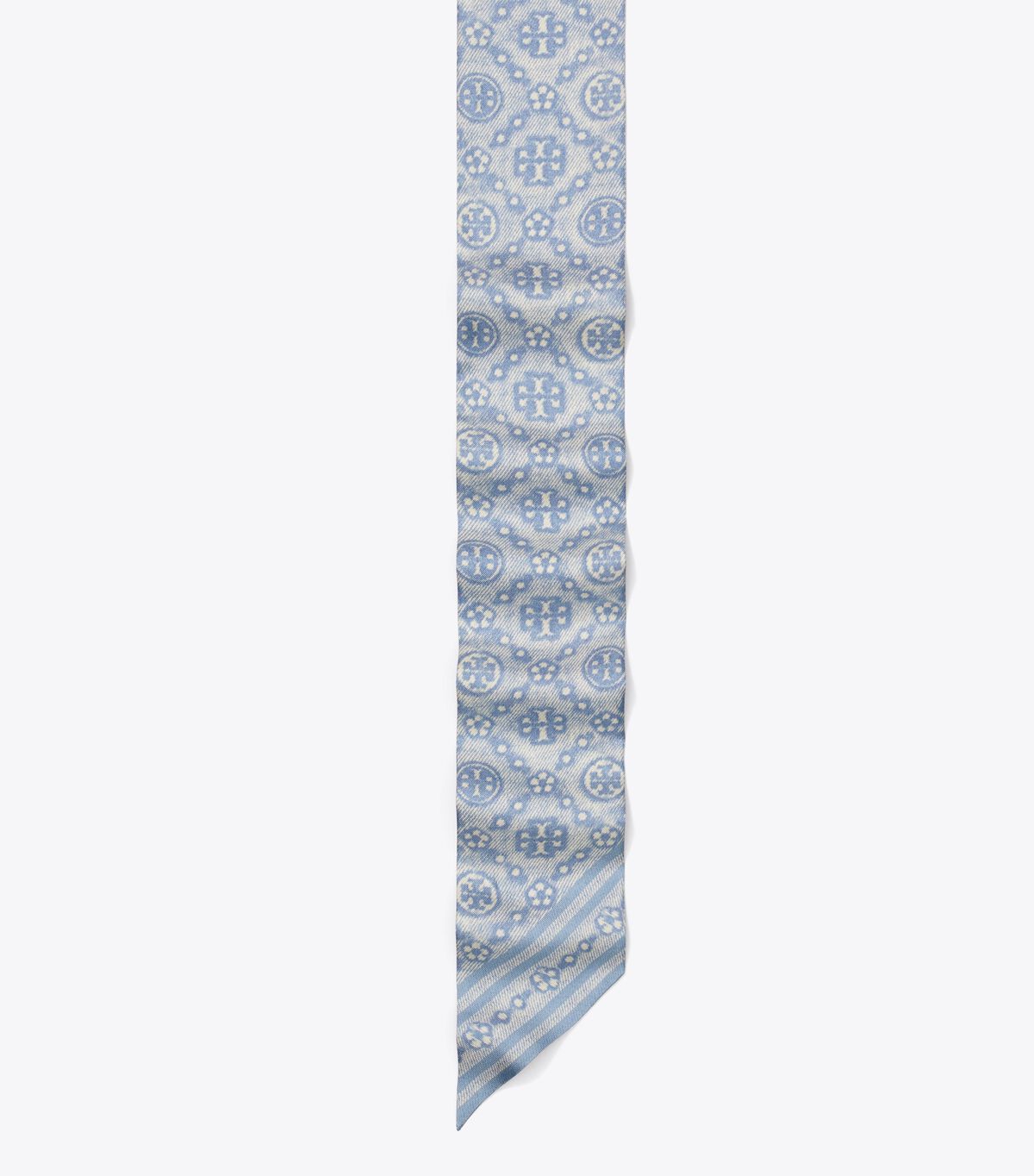 T Monogram Silk Ribbon Tie tory burch t monogram silk ribbon tie