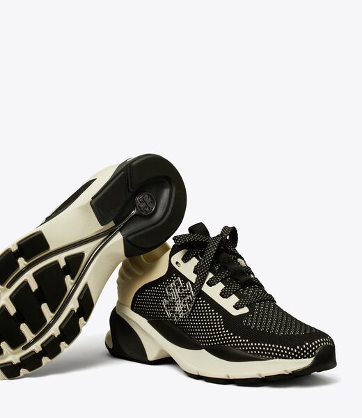 tory burch good luck knit trainer
