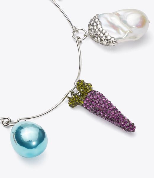 tory burch curiosity vegetable necklace