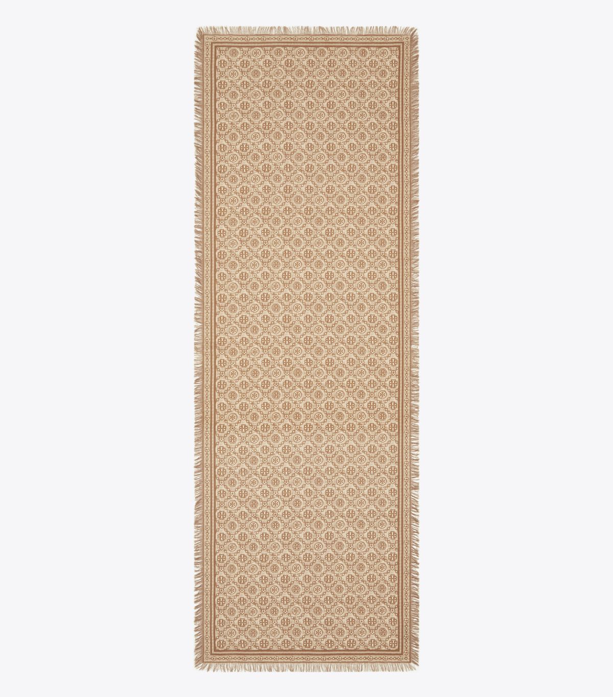 T Monogram Floral Oblong Scarf tory burch t monogram floral oblong scarf