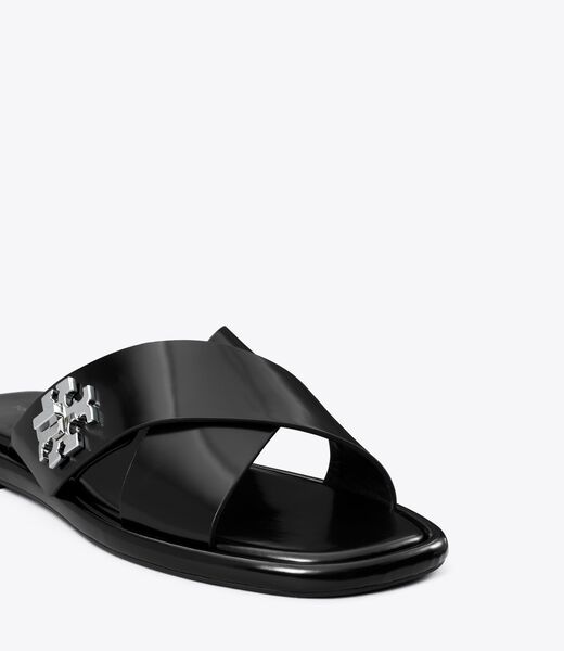 tory burch turnlock slide