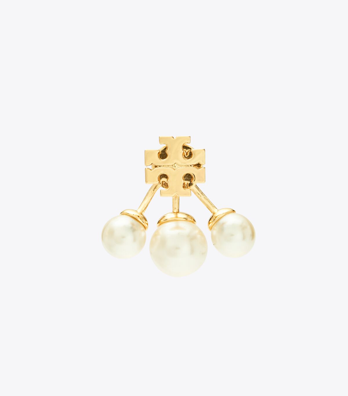 tory burch kira pearl front back earring