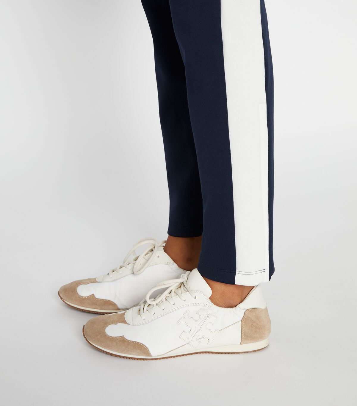 tory burch colorblock track pant
