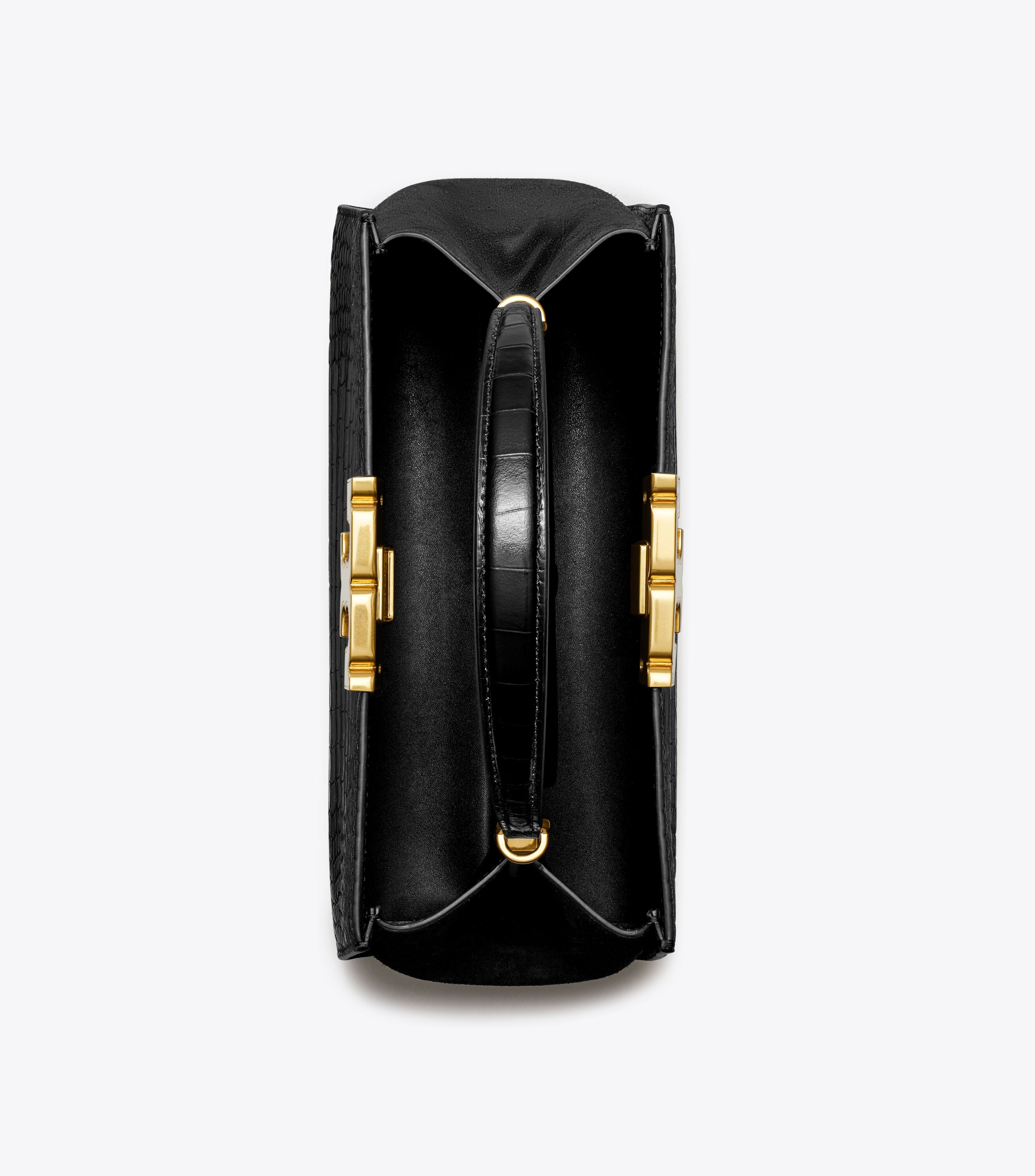 Tory burch embossed satchel online