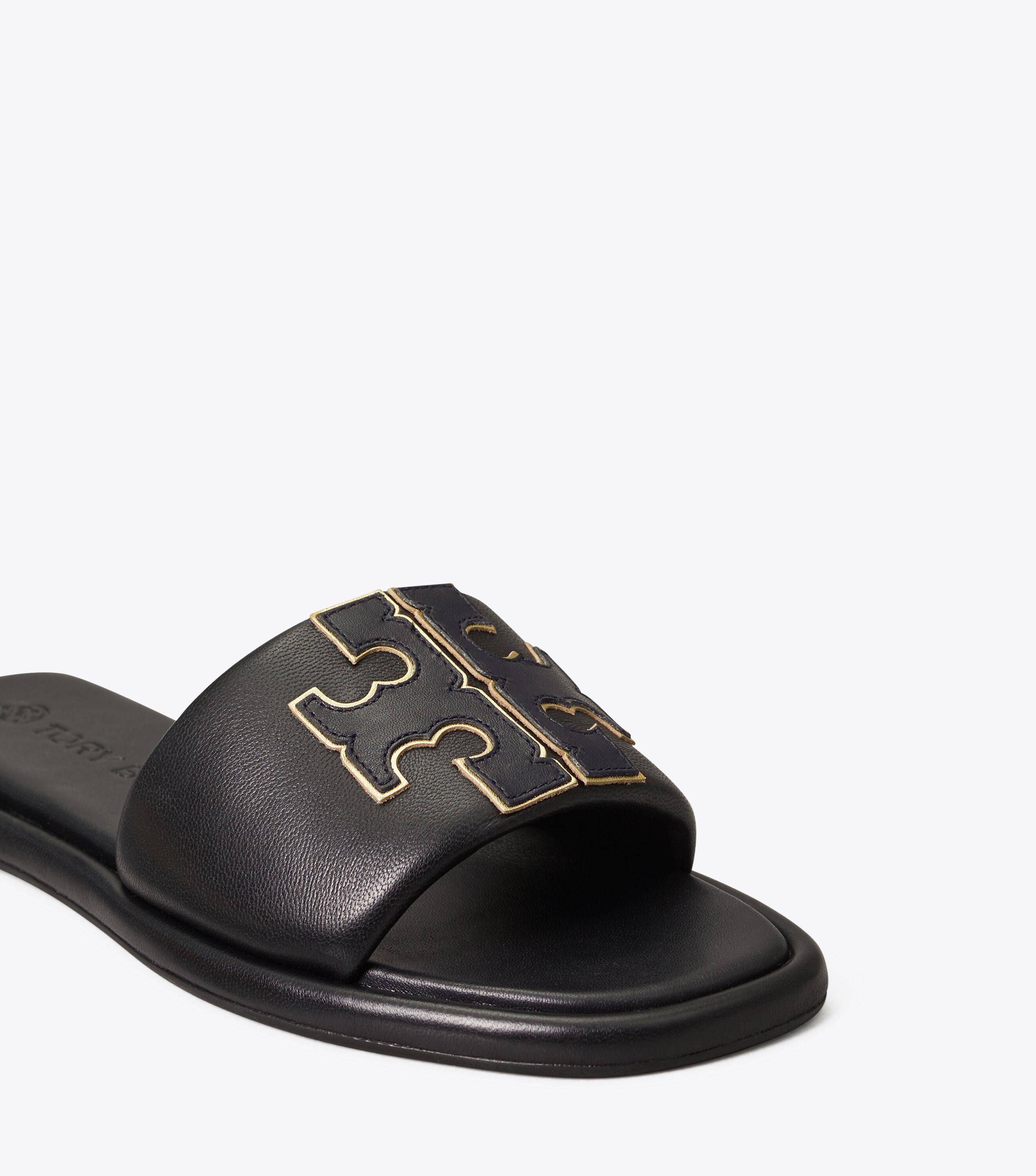 Tory burch slip on sandals on sale