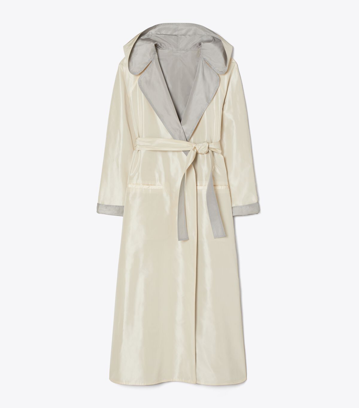 tory burch silk taffeta trench