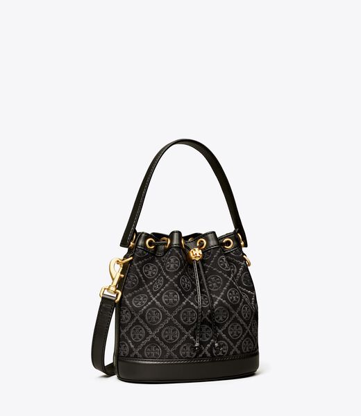 T Monogram Bucket Bag