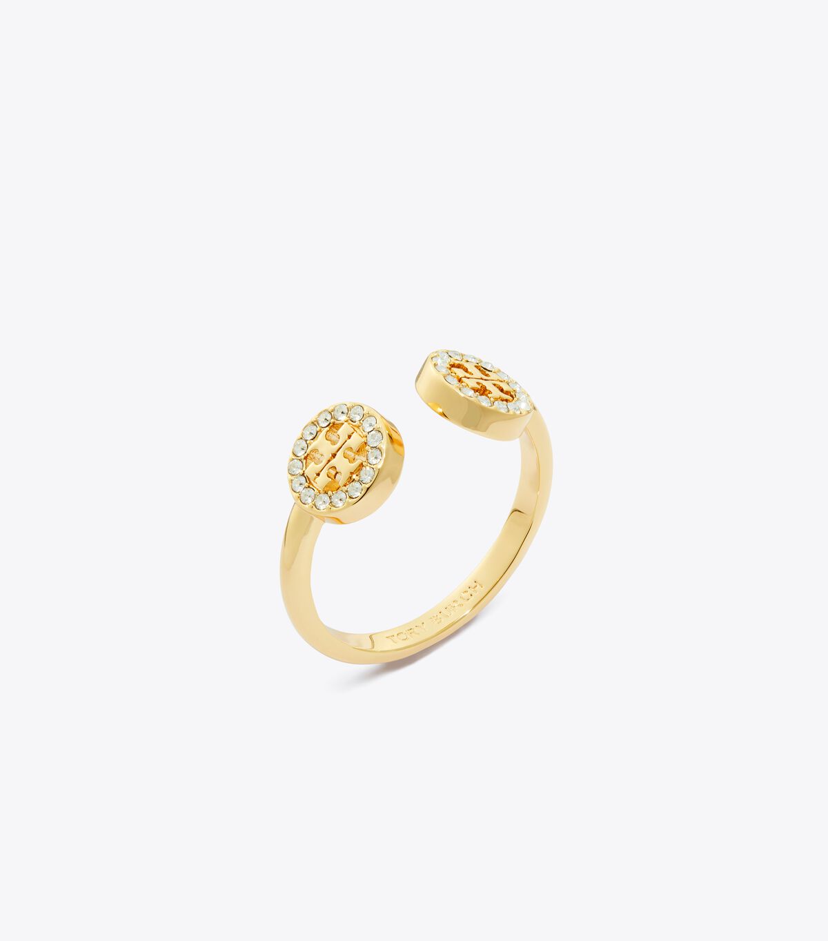 tory burch miller pave open ring