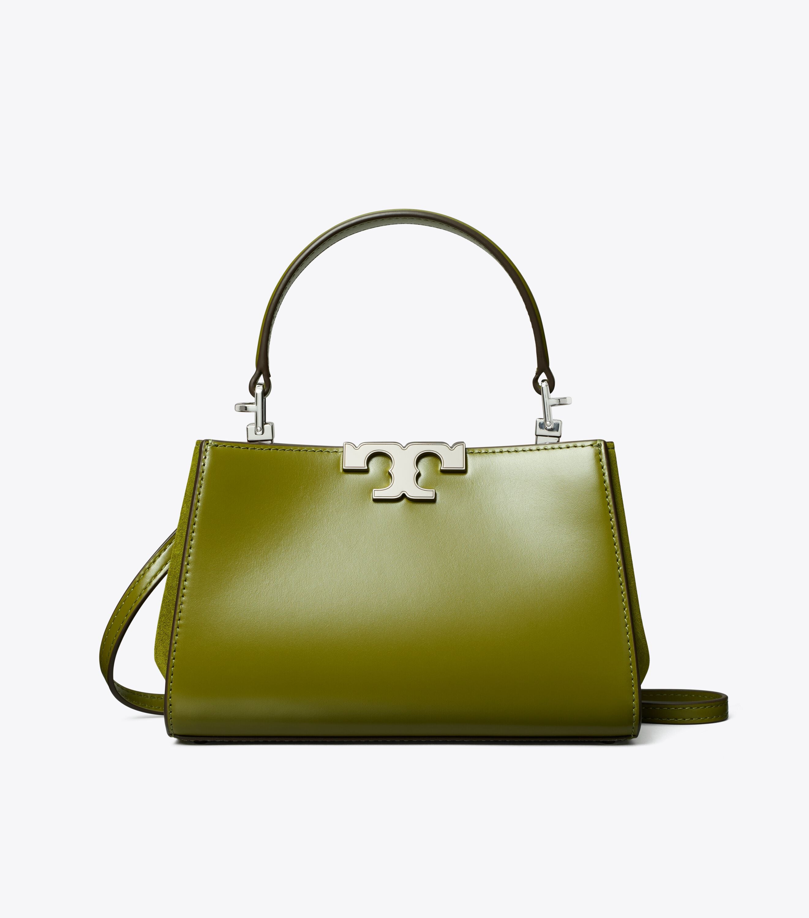 Mini Eleanor Satchel, Dark Matcha | Tory Burch KSA