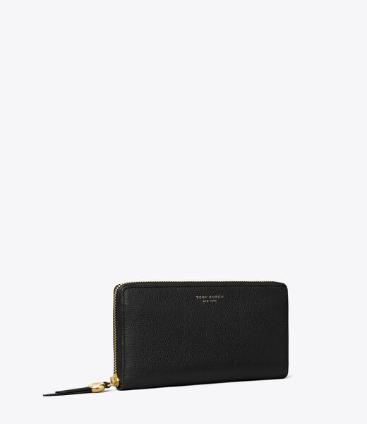 tory burch romy zip continental wallet