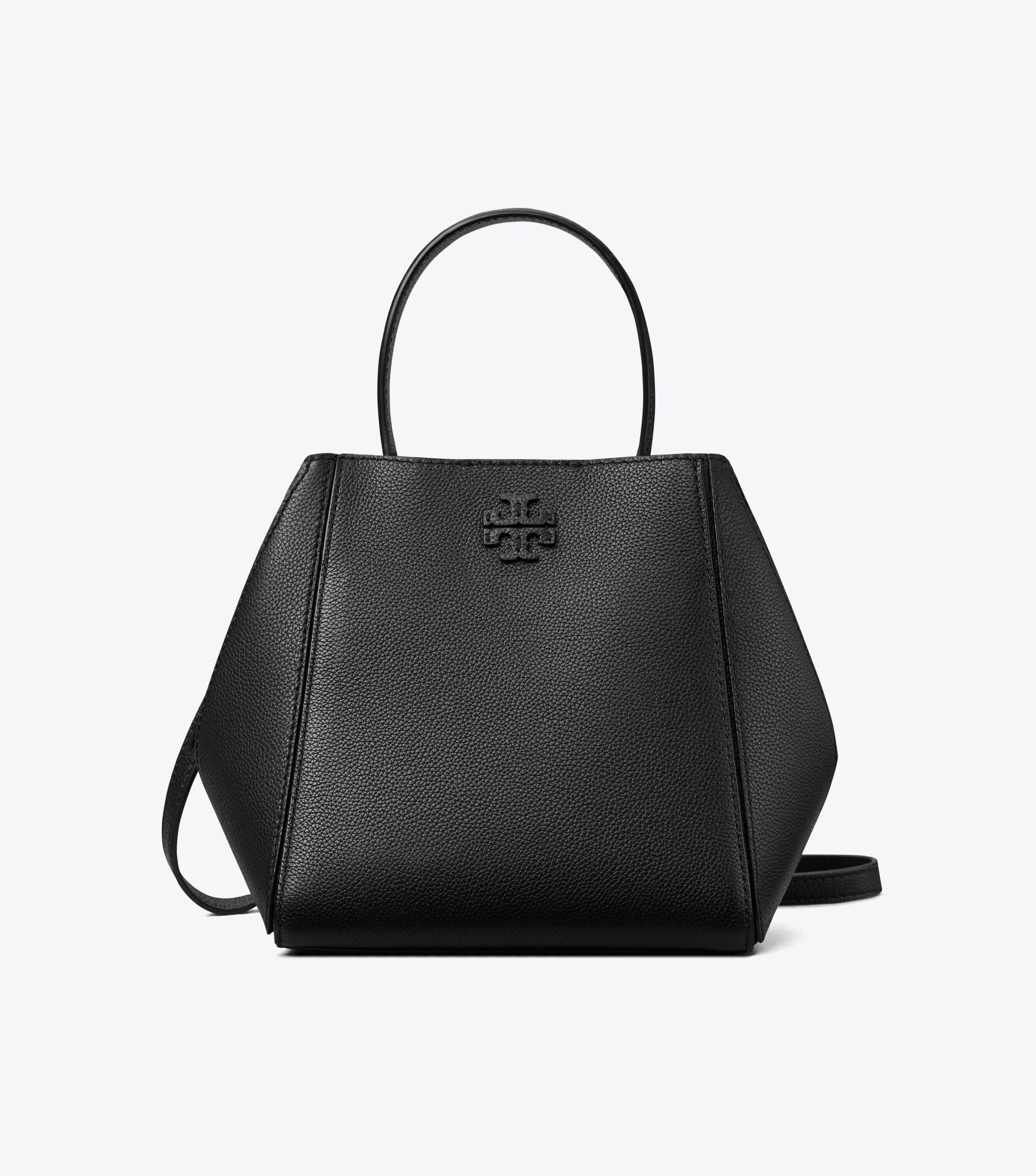 Small McGraw Bucket Bag, Black | Tory Burch KSA