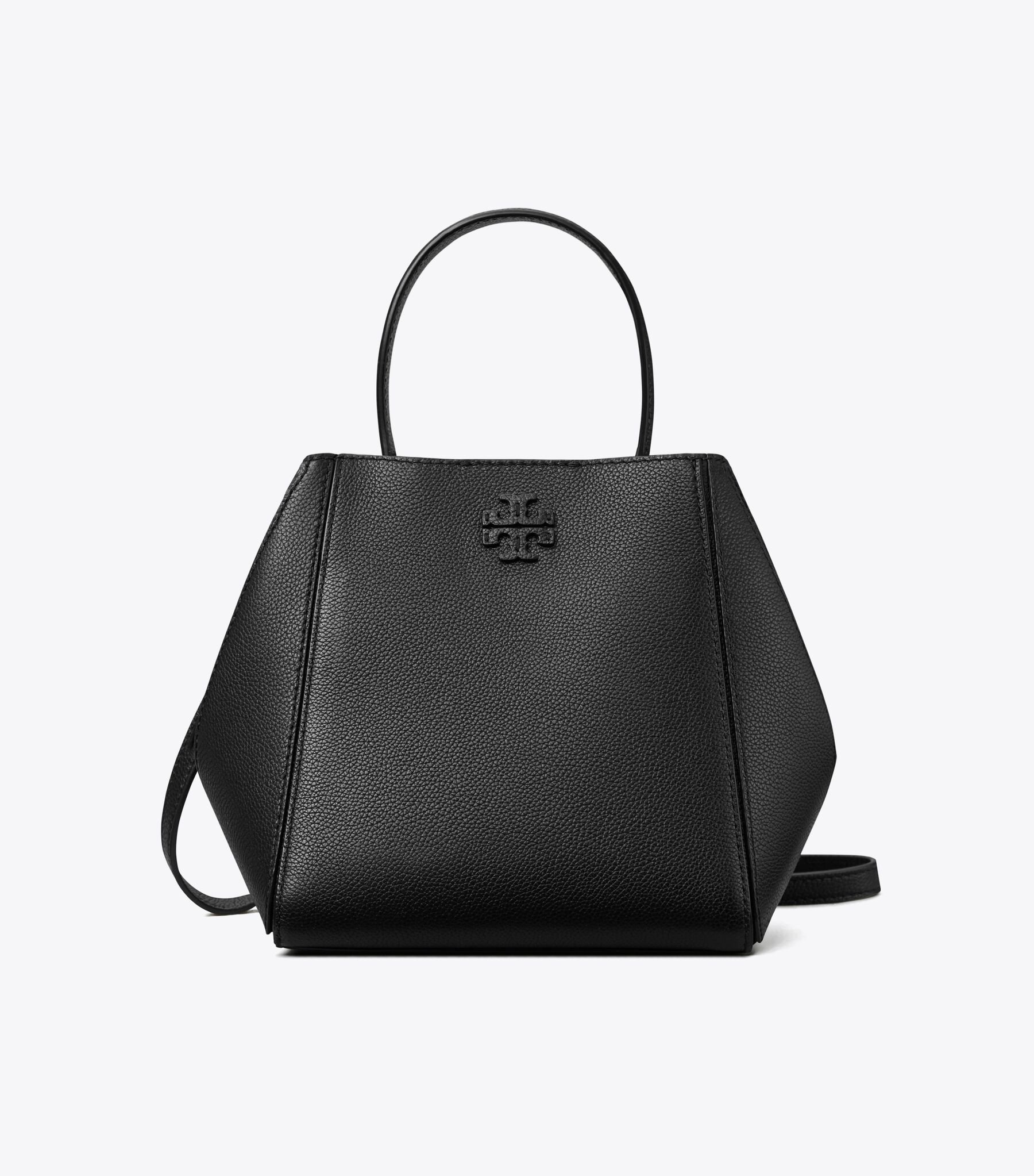 Small McGraw Bucket Bag, Black Tory Burch KSA