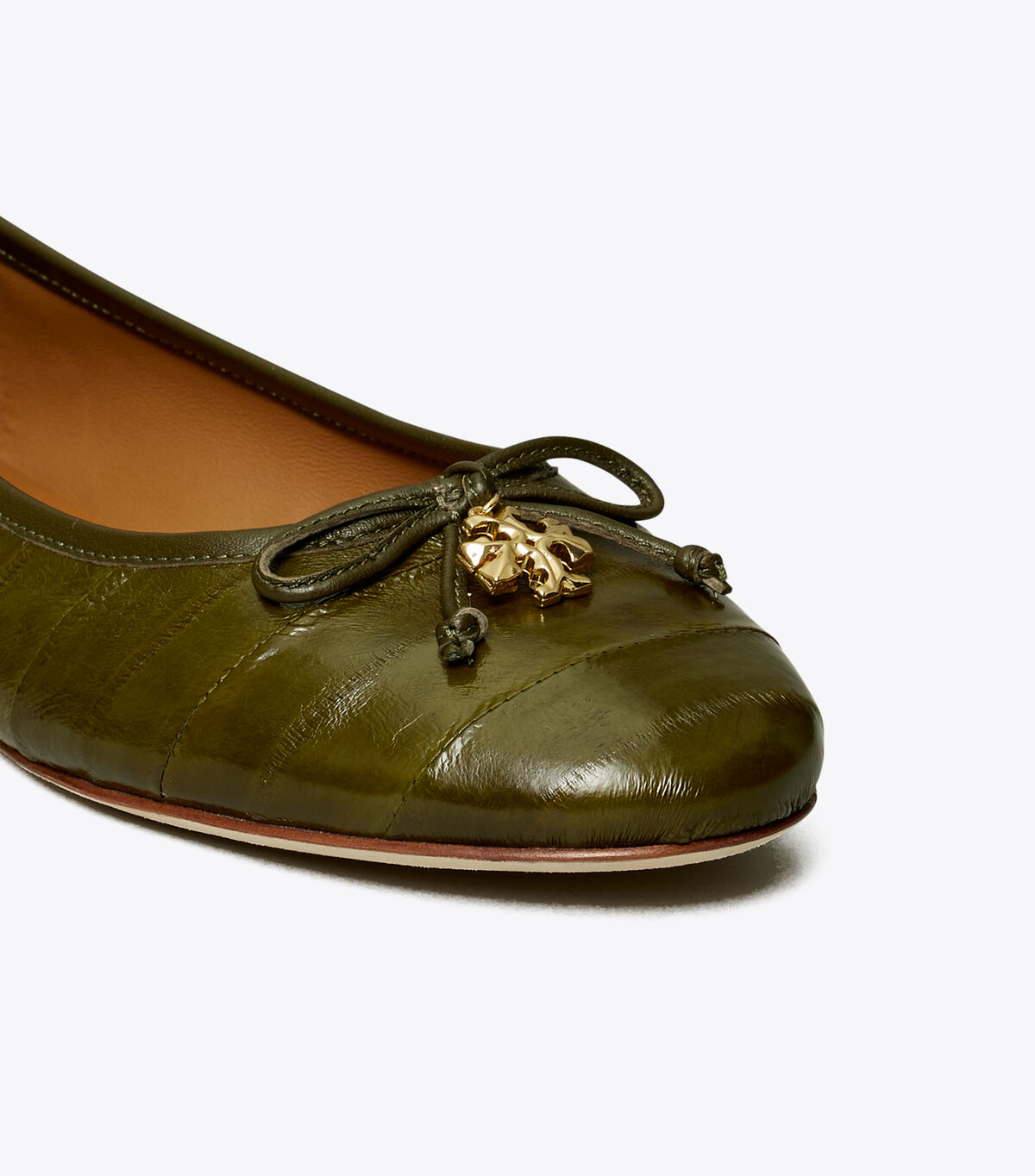 tory burch tory charm eel ballet flat