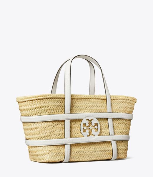 tory burch ella straw basket