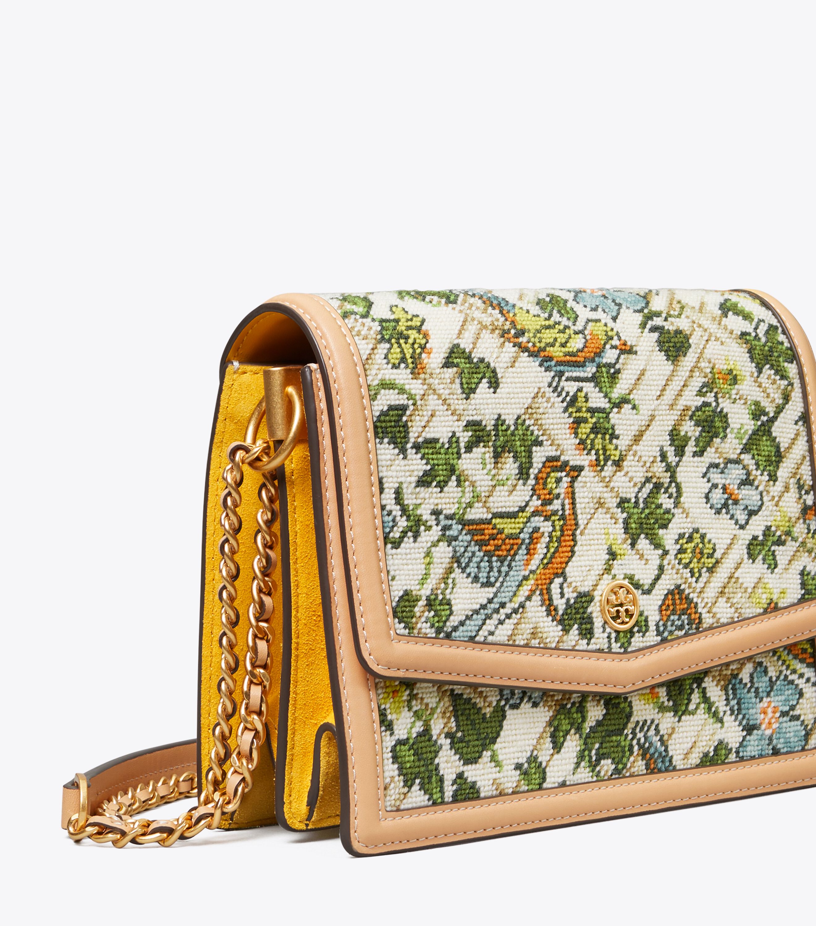Robinson Needlepoint Convertible Shoulder Bag