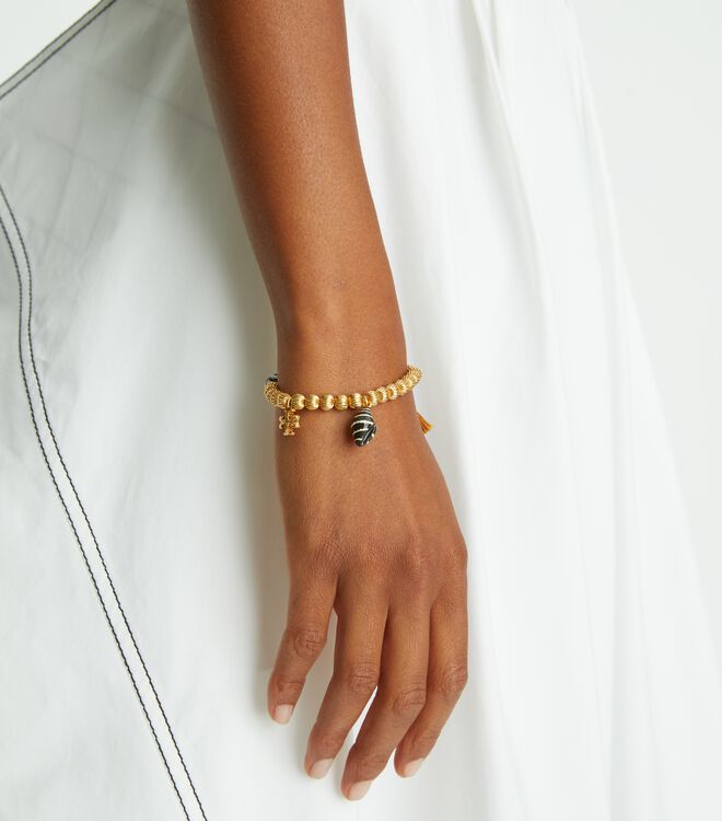 Roxanne Beaded Tassel Bracelet | Accessories | Tory Burch