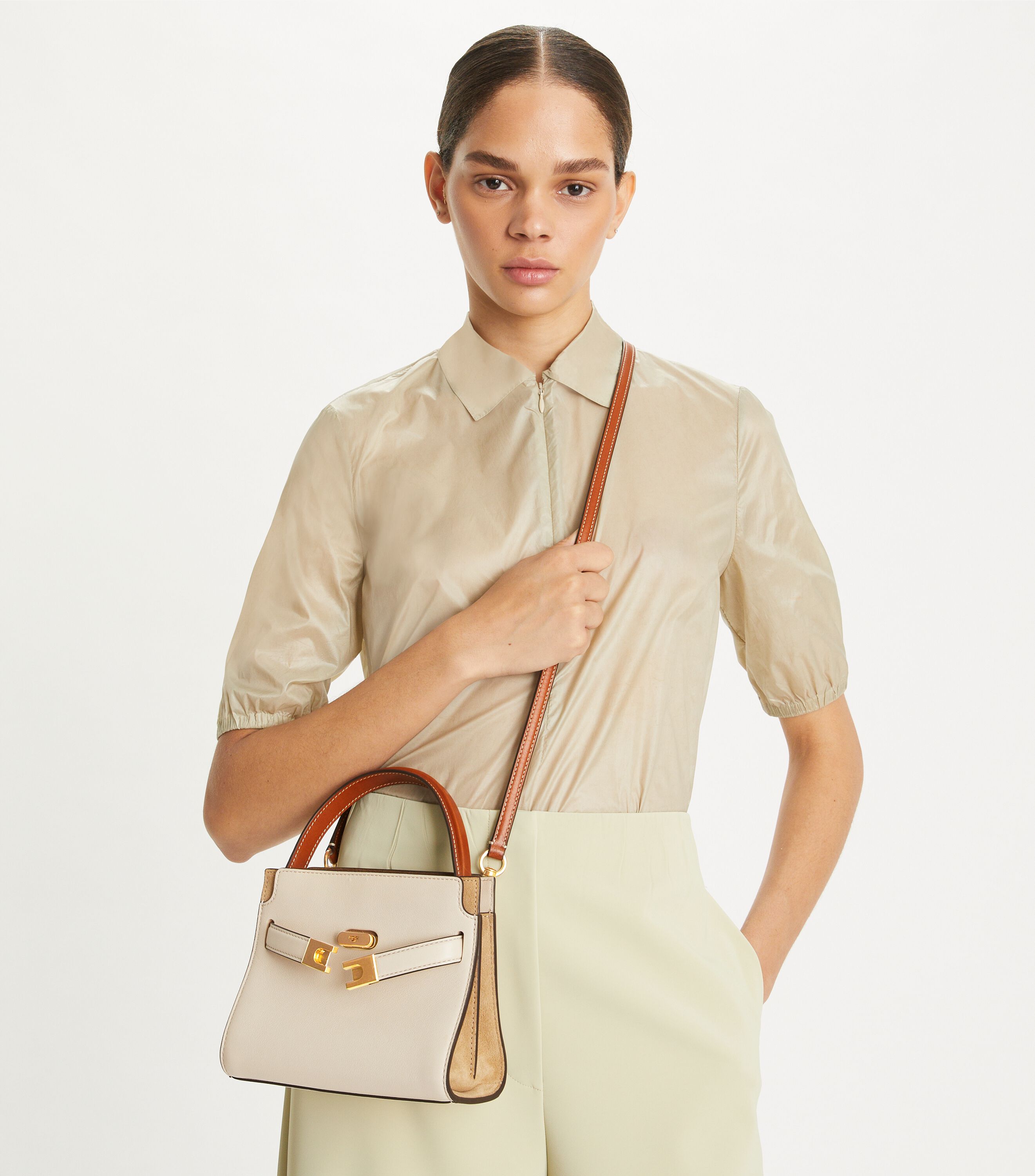 Tory burch lee mini cheap