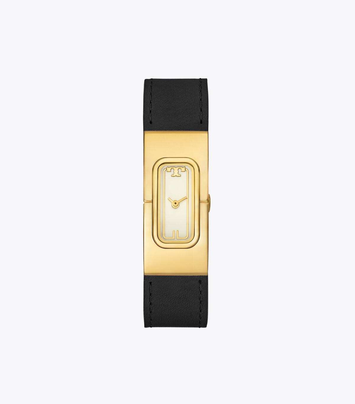 tory burch lee ivory gold light luggage faux croc black 18mm x 40mm case