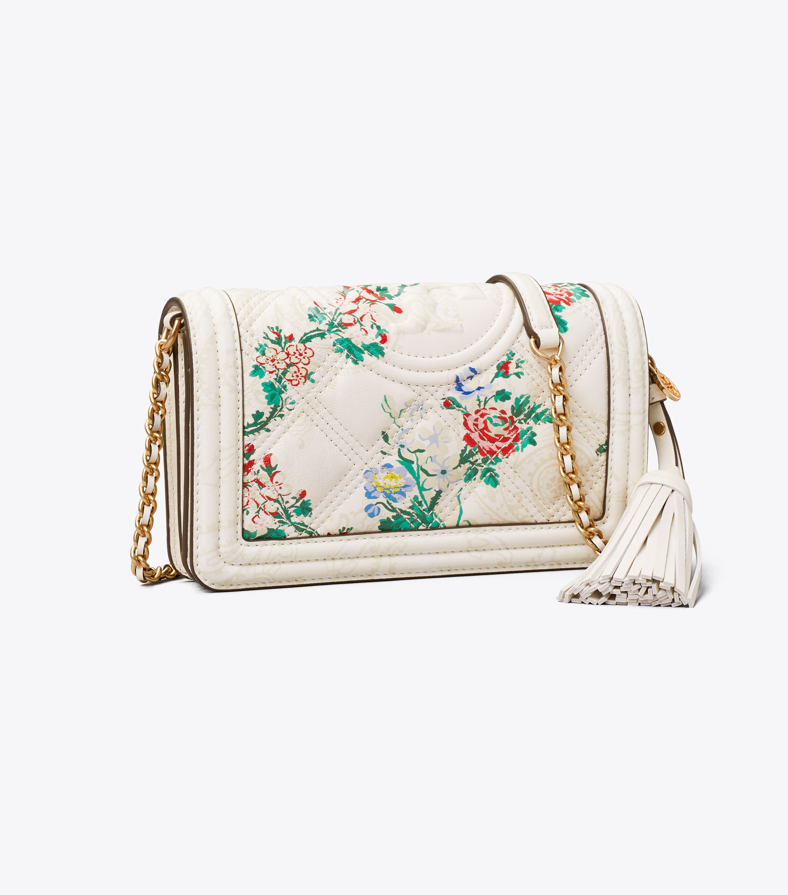 Fleming soft printed top wallet crossbody