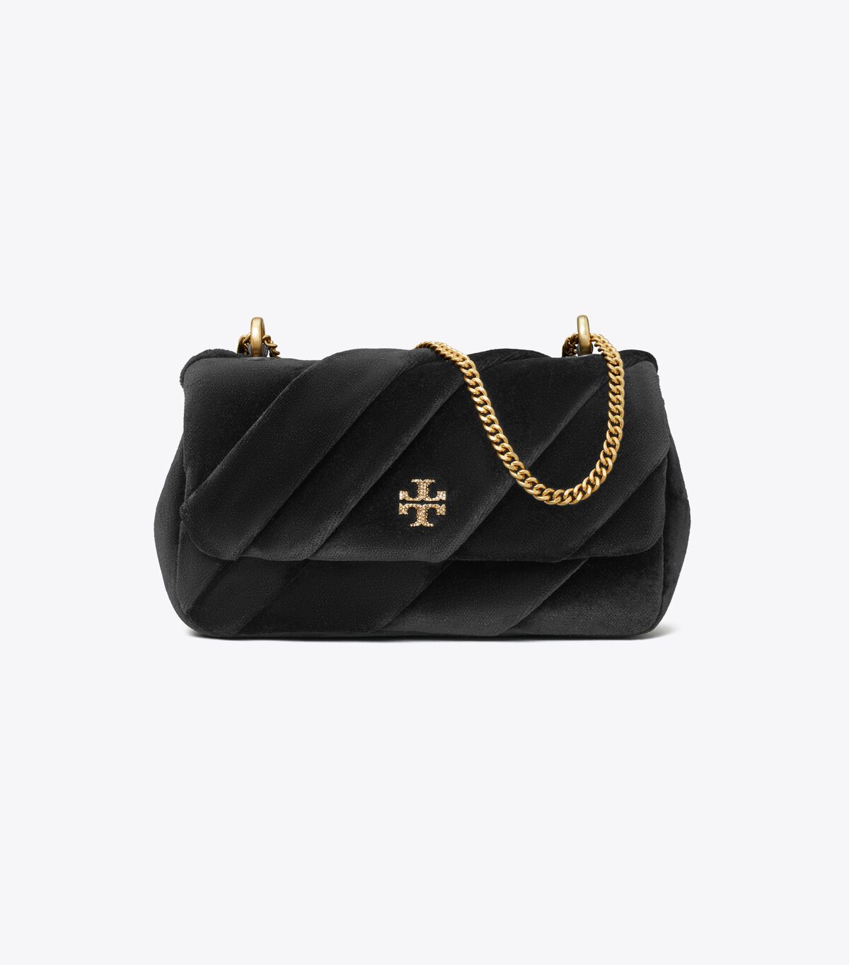 tory burch mini kira draped velvet flap bag