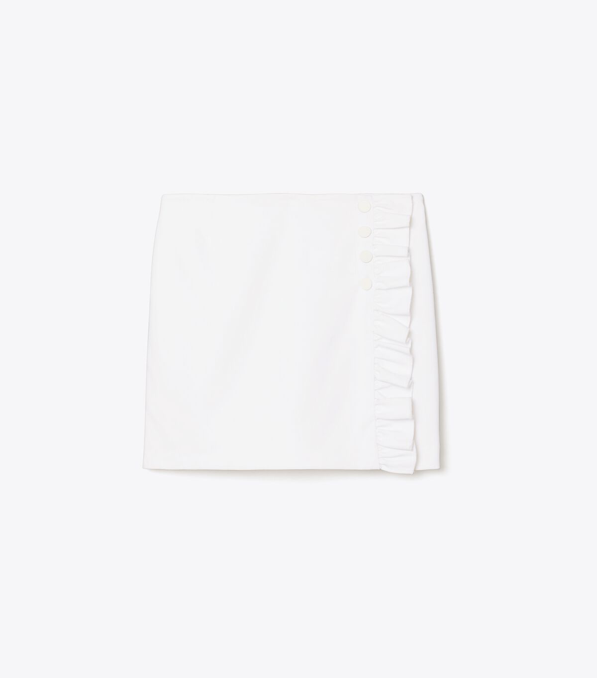 tory burch tech twill ruffle skort