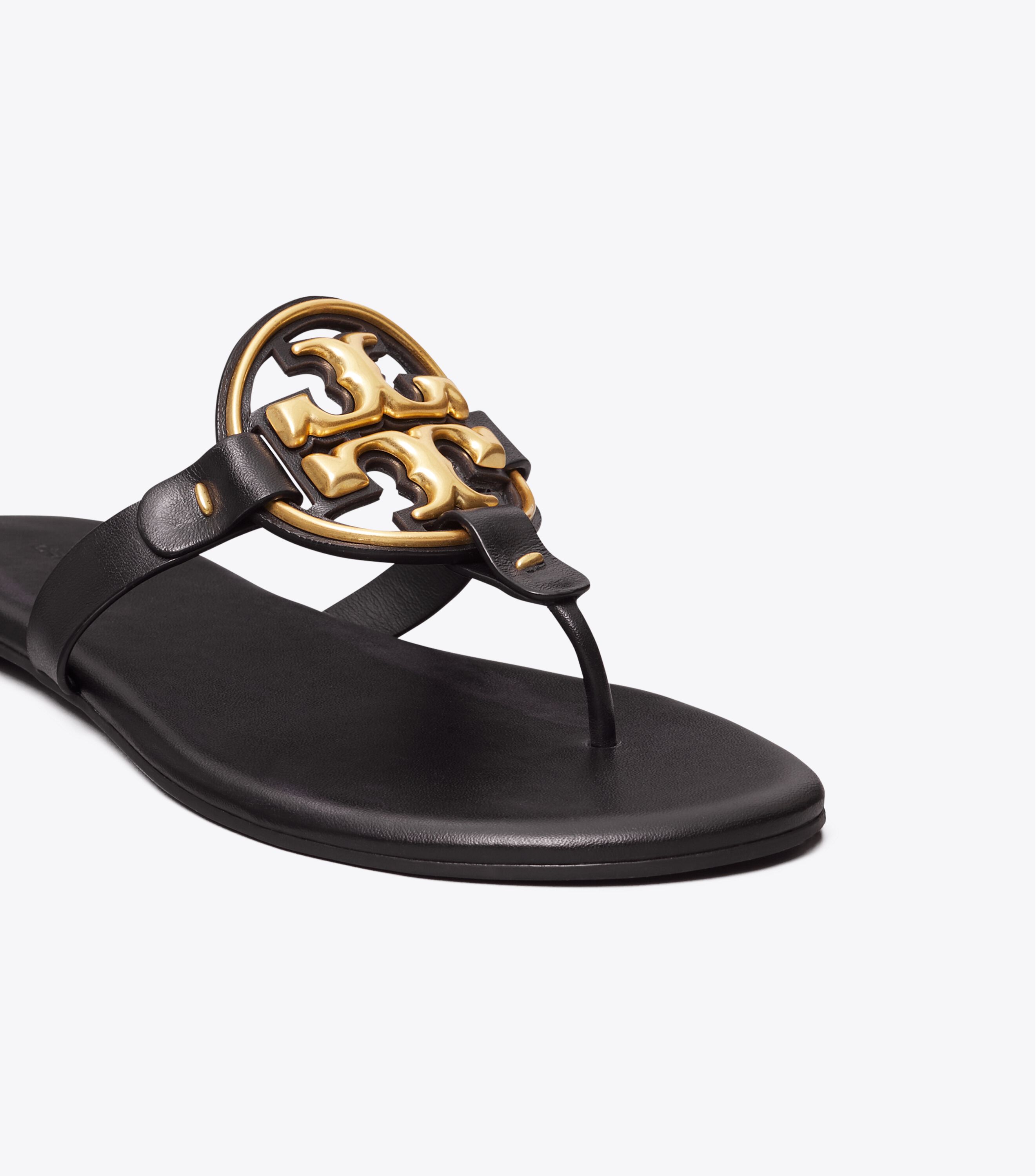 Tory burch miller metal sandal cheap