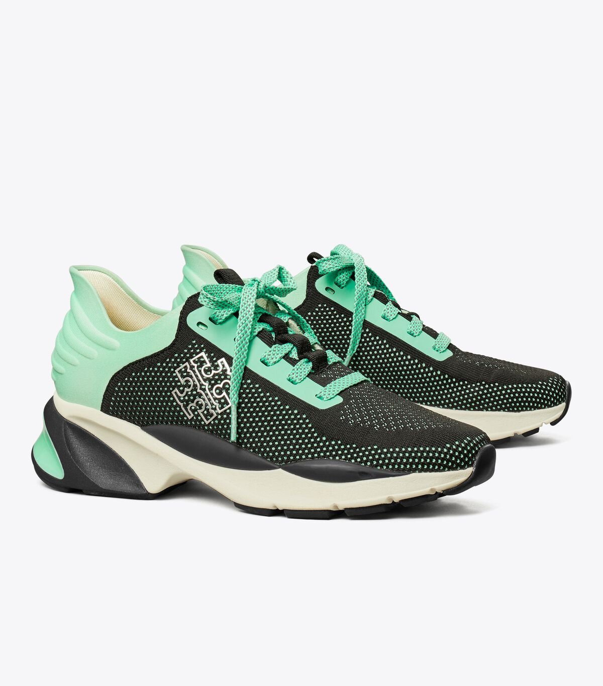 tory burch good luck knit trainer
