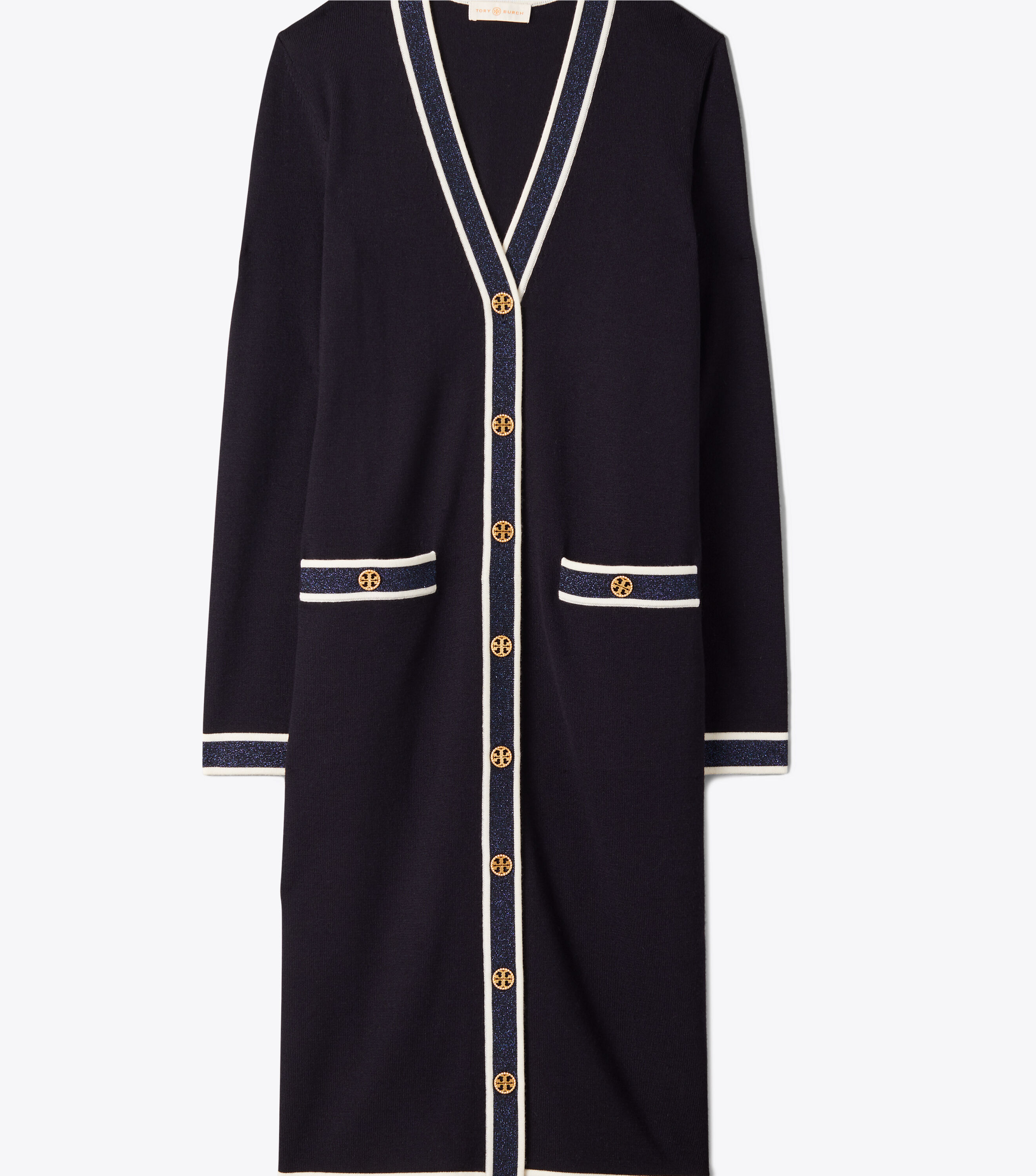 Longline Madeline Cardigan Sweaters Tory Burch