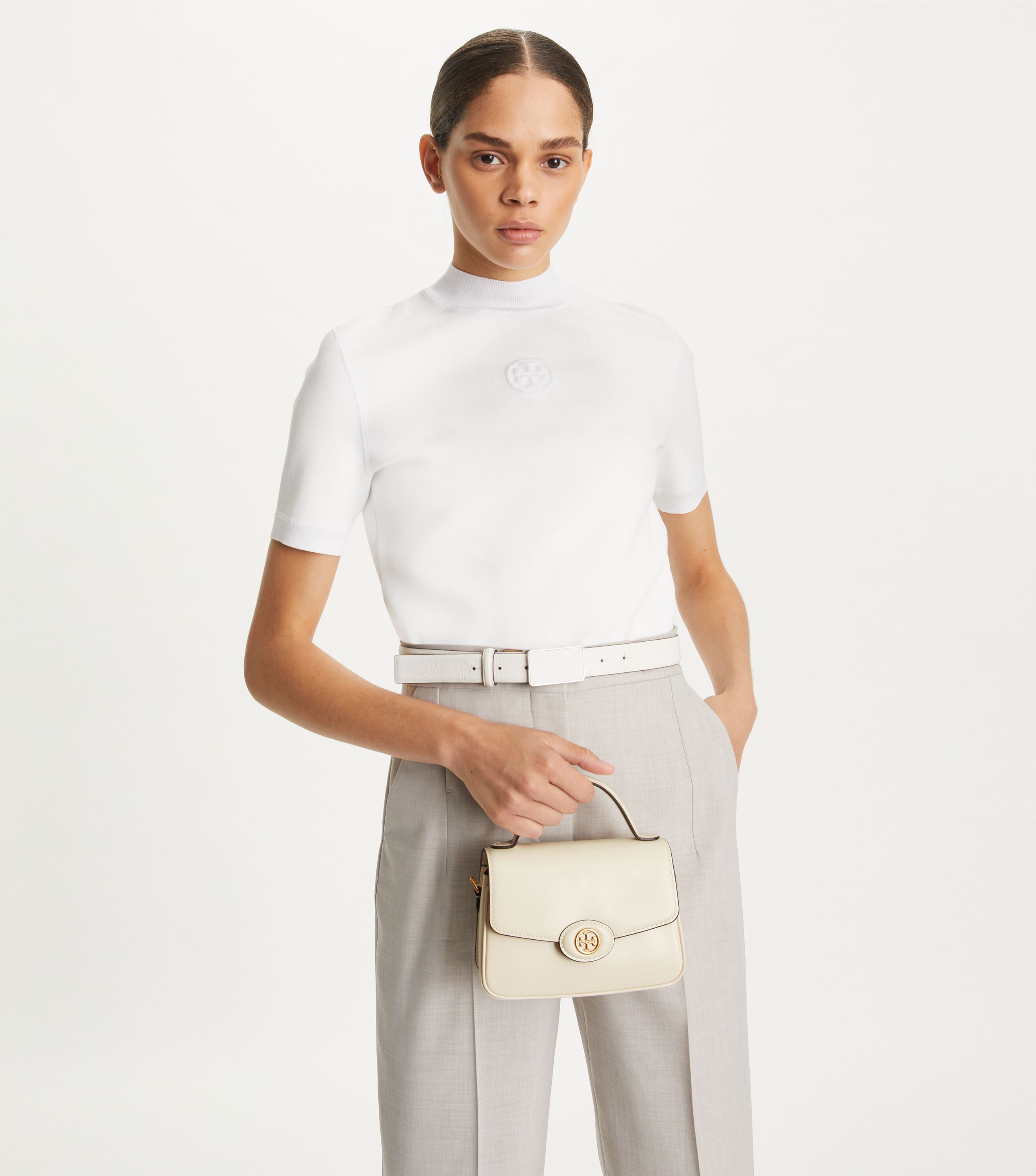 Tory burch robinson medium tote discount