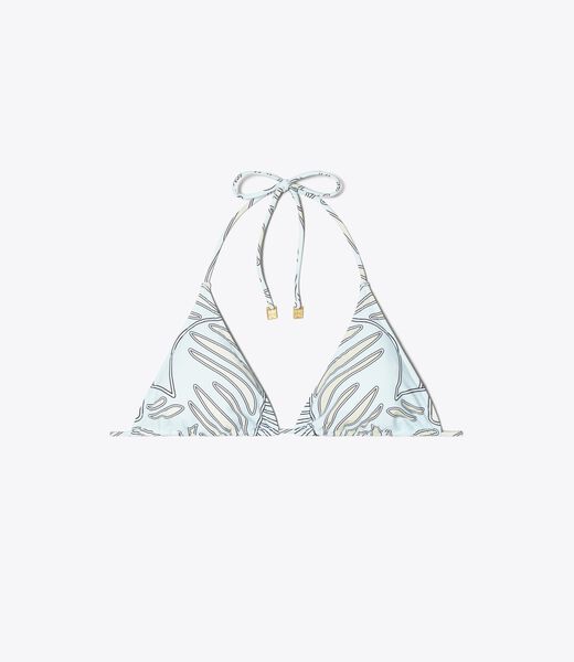tory burch printed sting bikini top
