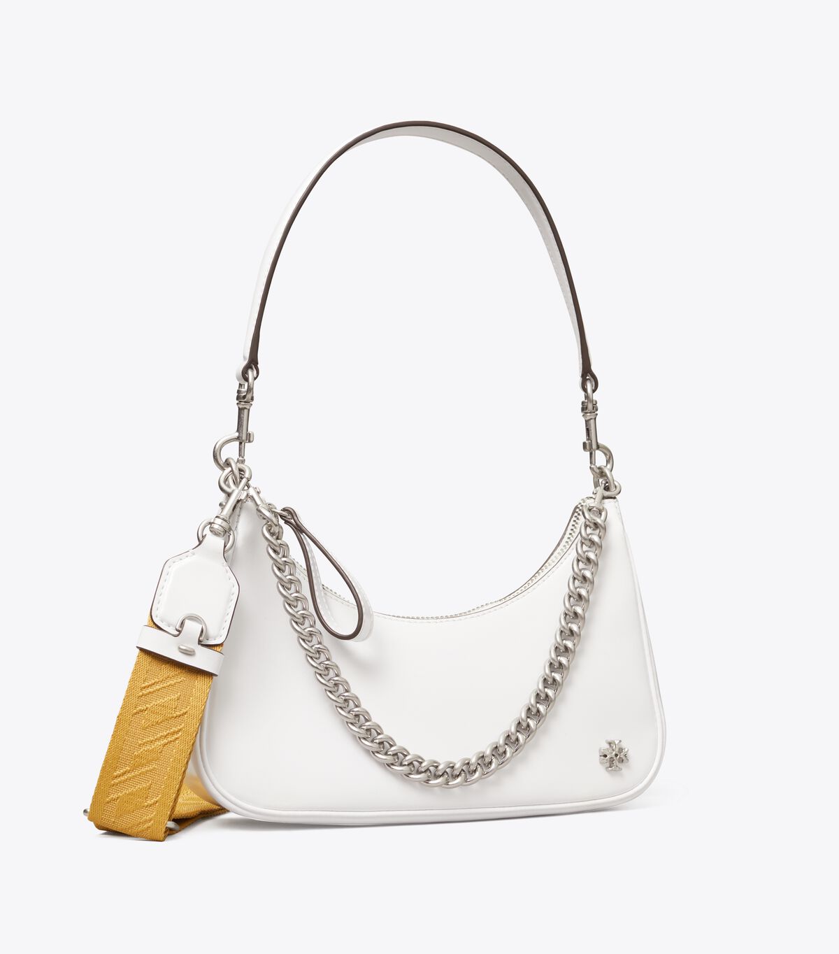 Small 151 Mercer Spazzolato Crescent Bag