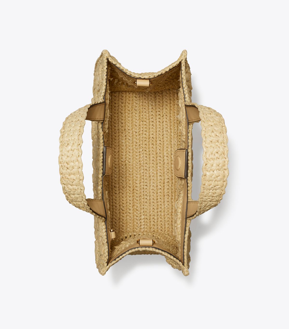 tory burch t monogram raffia top handle tote