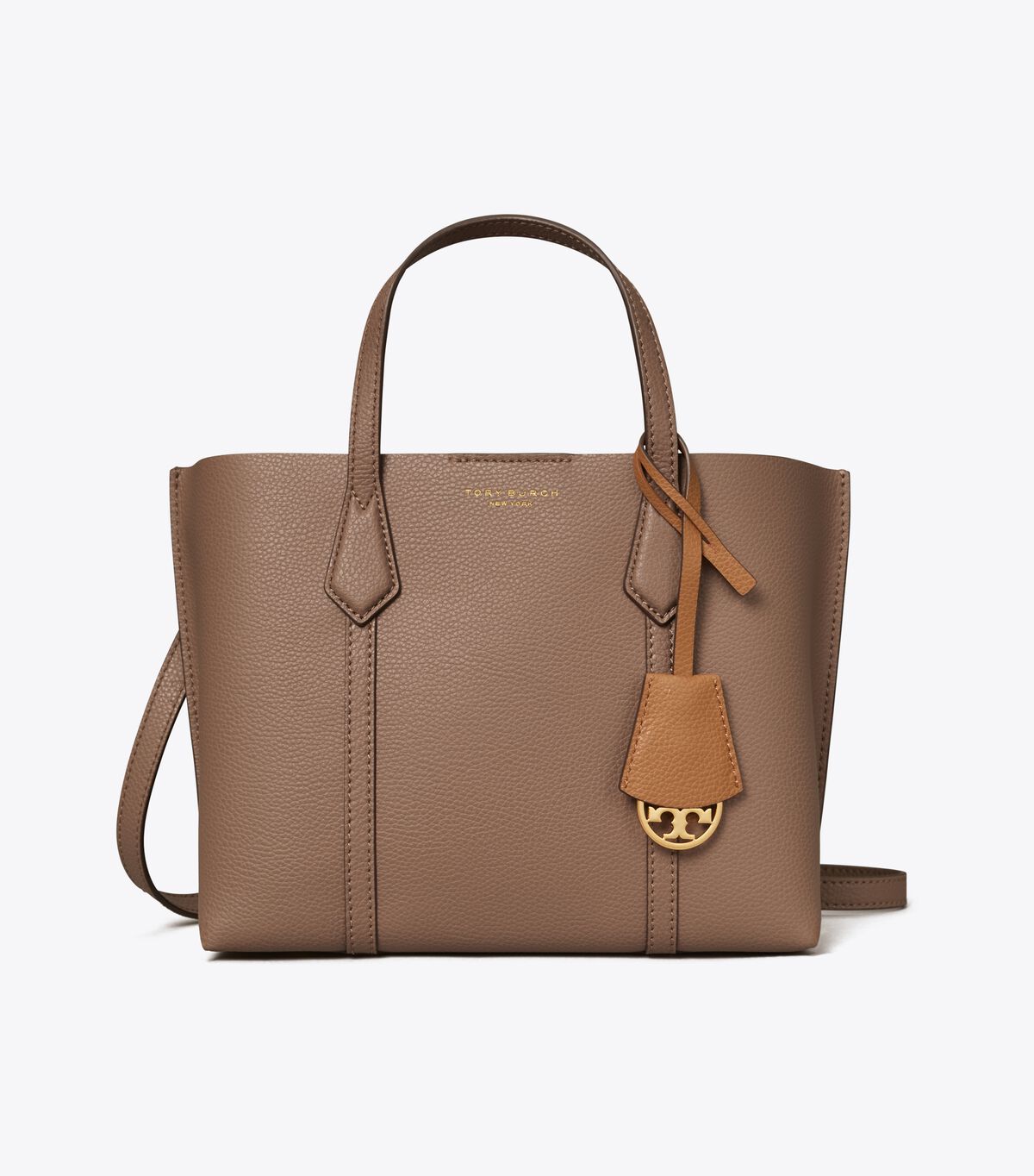 tory burch small perry triple compartment tote bag