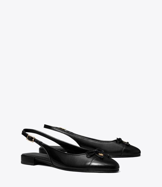 tory burch cap toe slingback