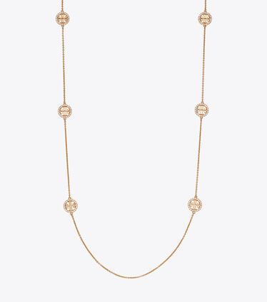 Miller Pavé Long Necklace