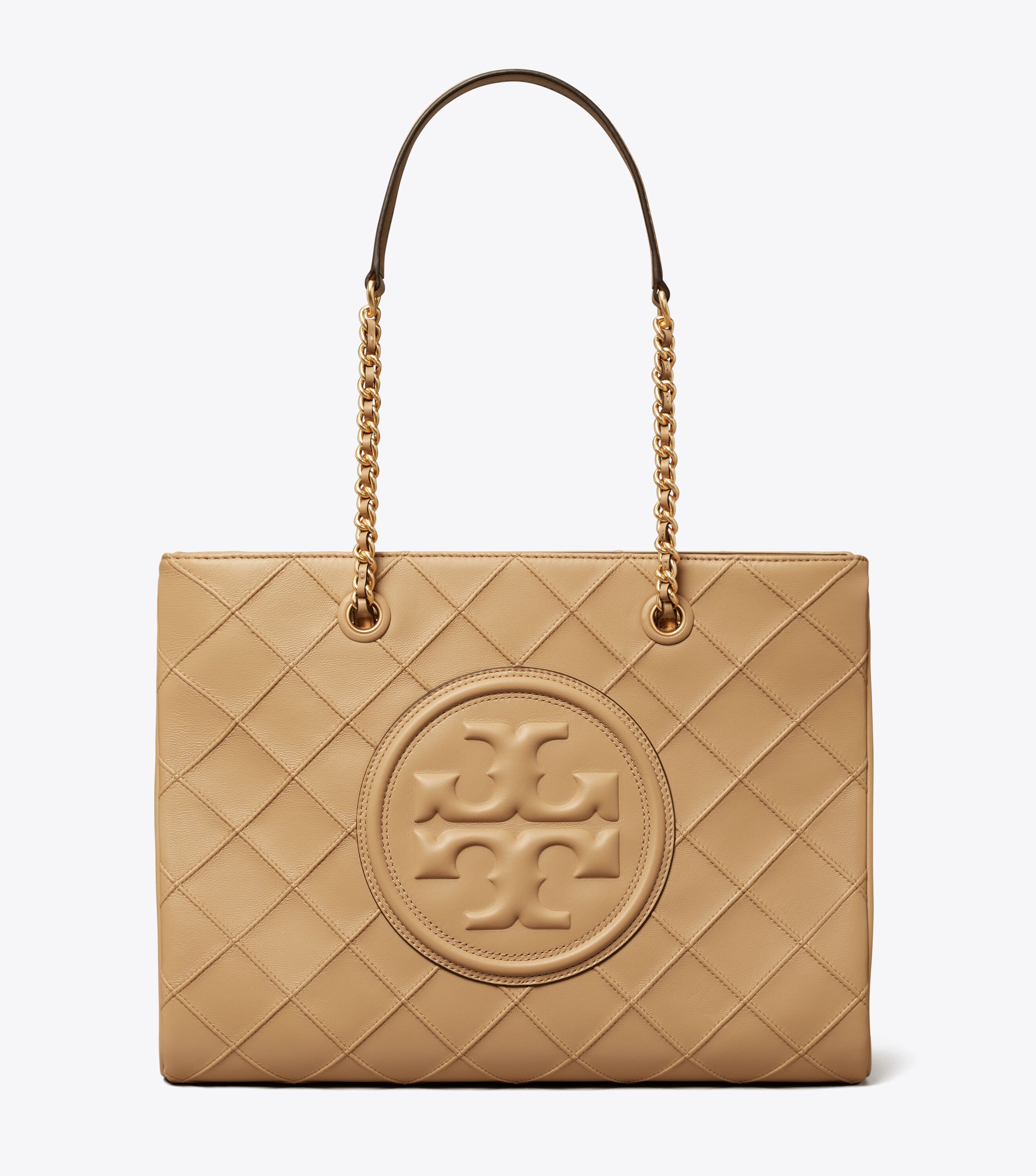 Gold tory burch tote hotsell