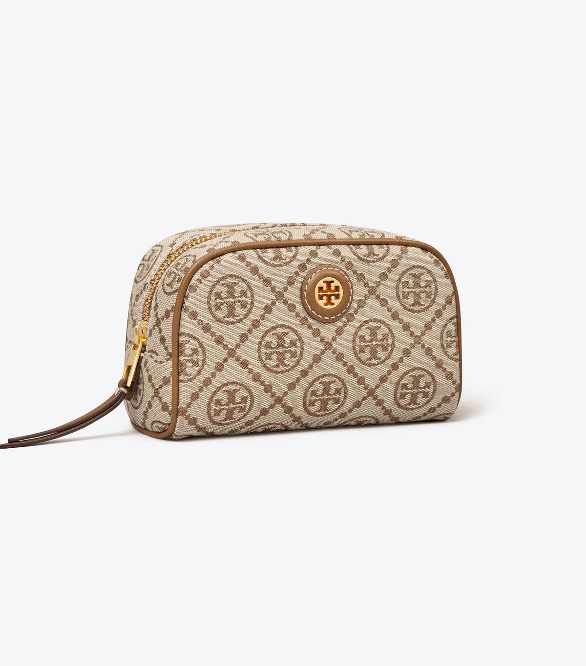 tory burch t monogram jacquard mini cosmetic case