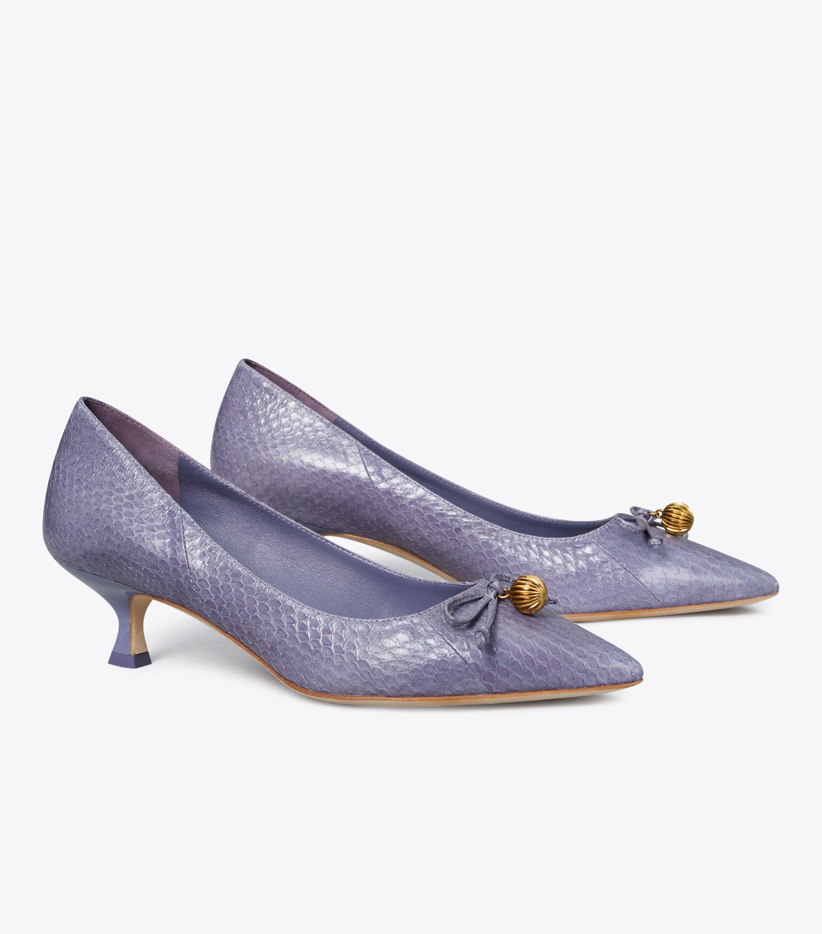 Tory burch low heel pump sale