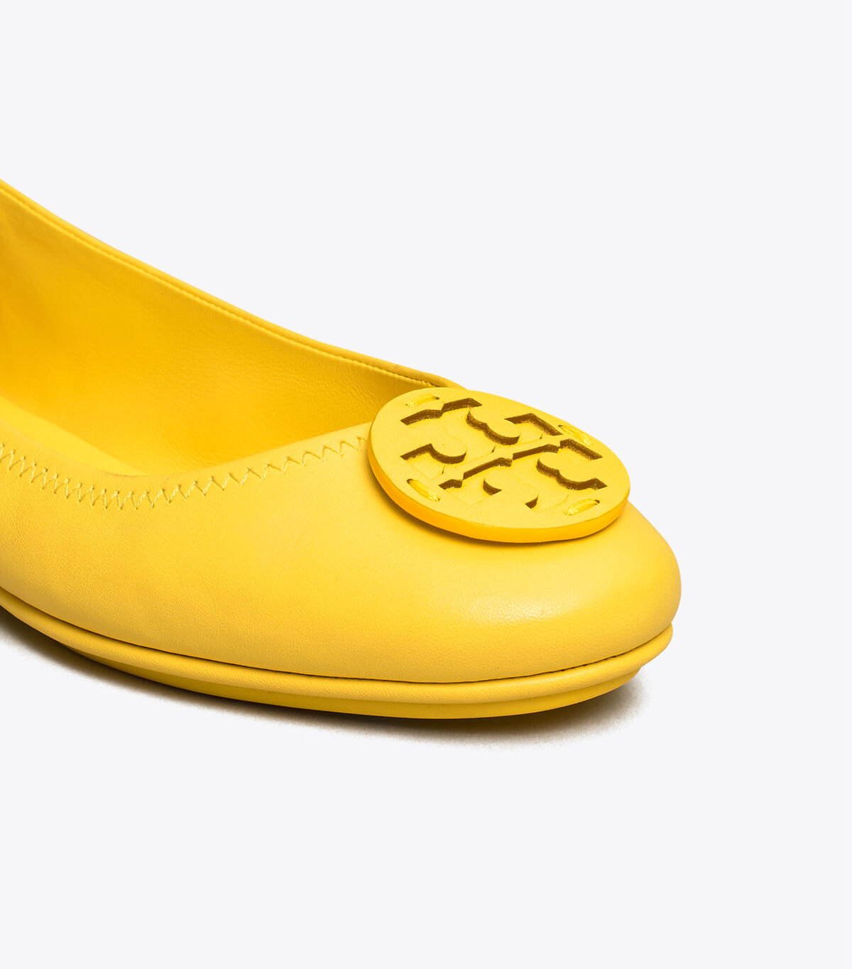 tory burch minnie travel ballet flat leather