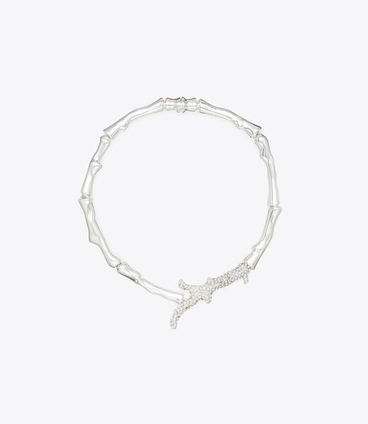 tory burch coral necklace