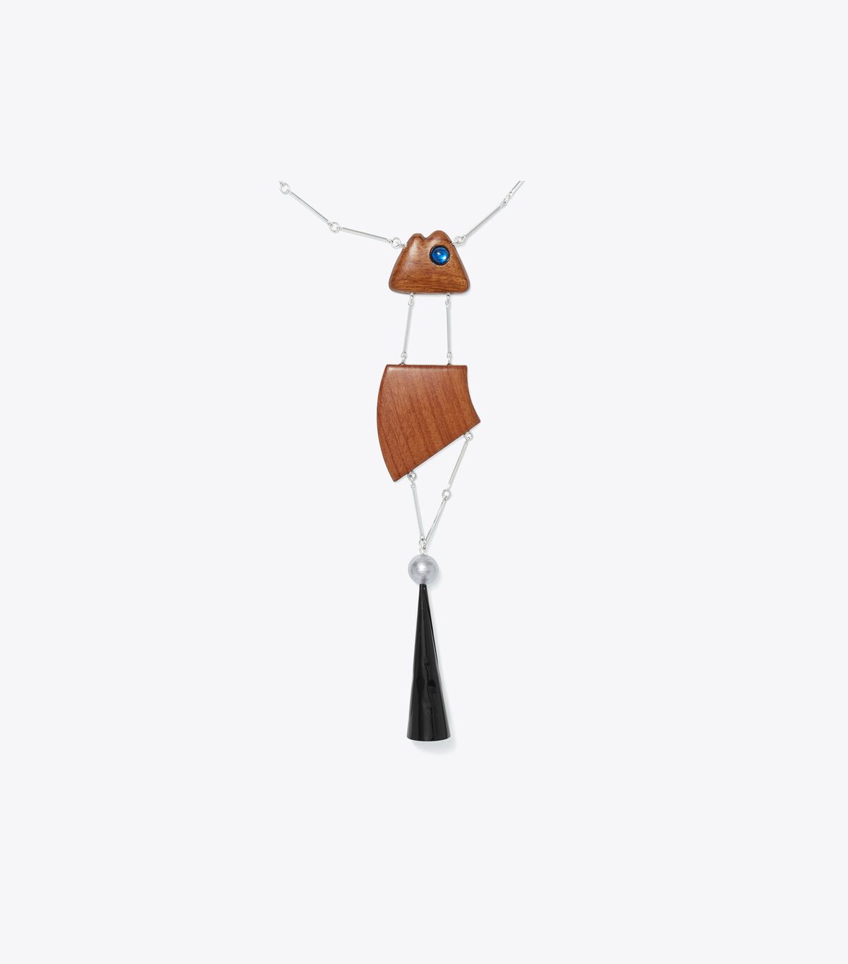 tory burch geo fish necklace