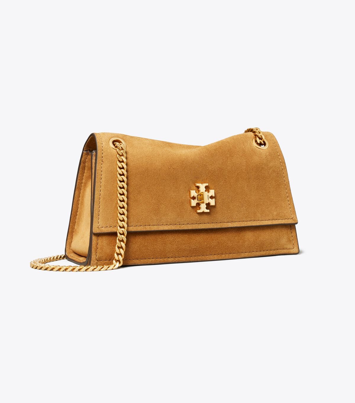 tory burch mini kira turnlock suede shoulder bag