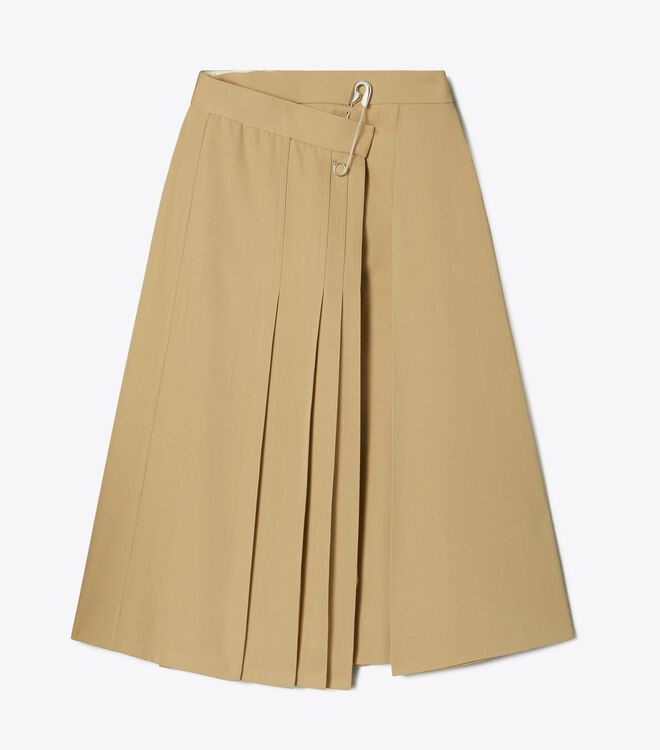 Deconstructed Wool Skirt