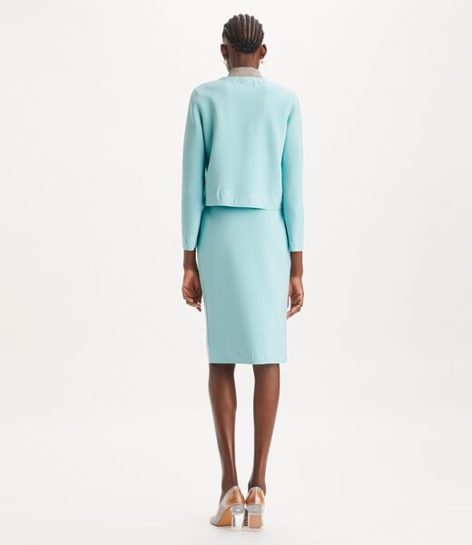 tory burch kendra embossed cardigan