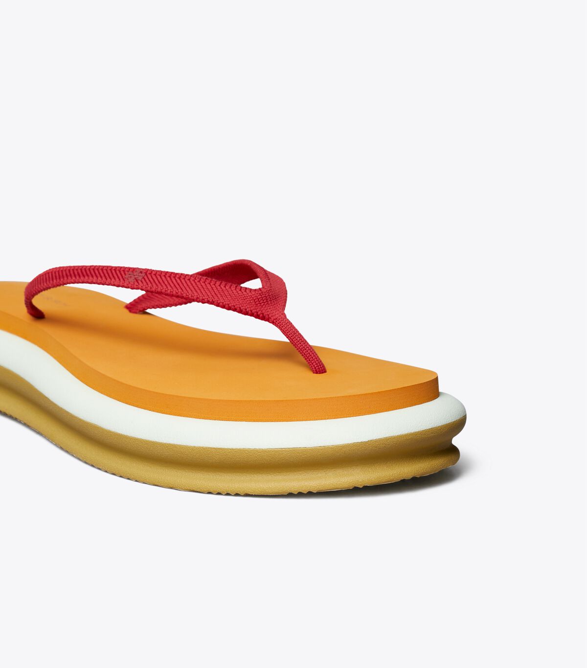 tory burch layered flip flop