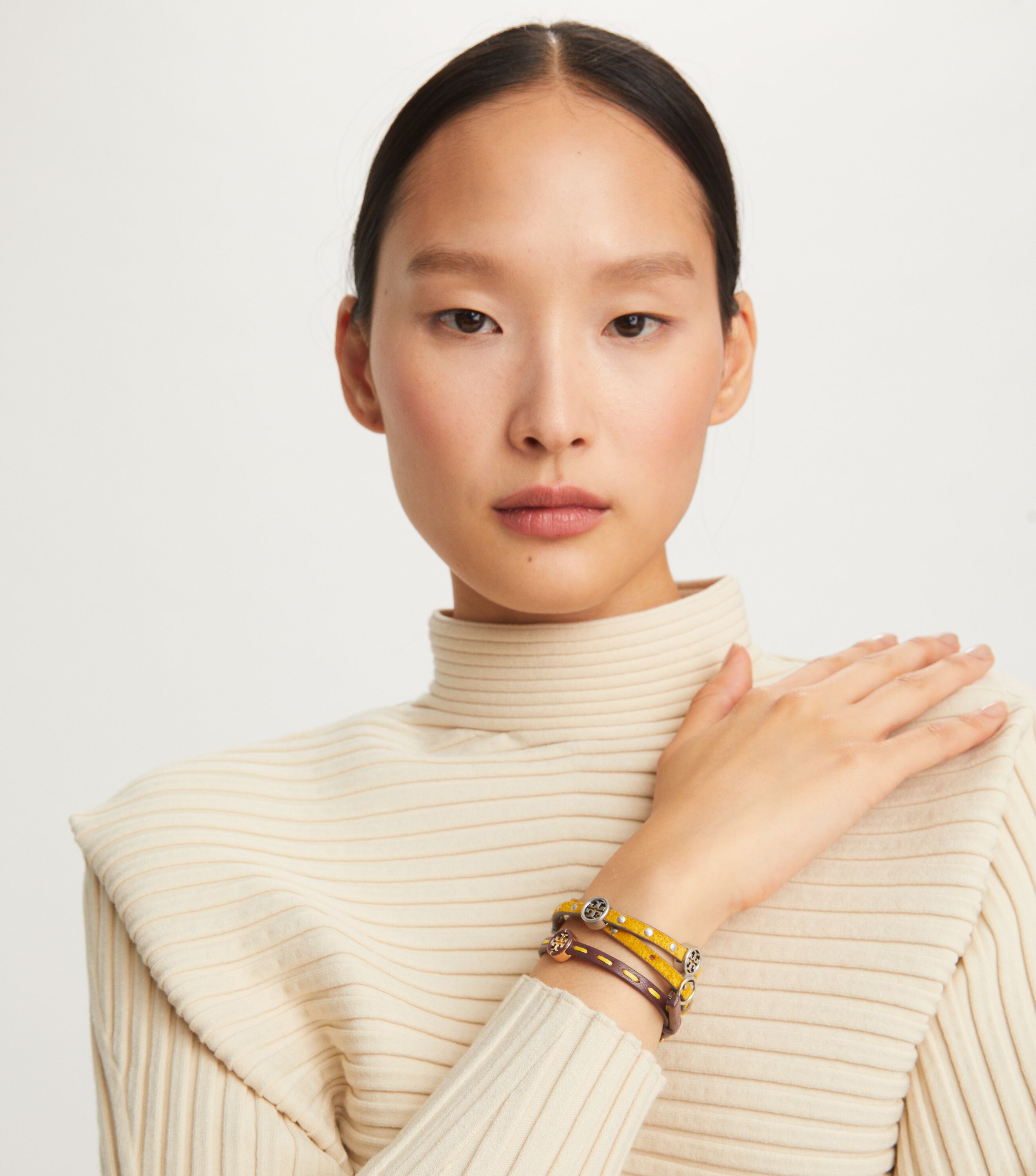 Tory burch double wrap bracelet online