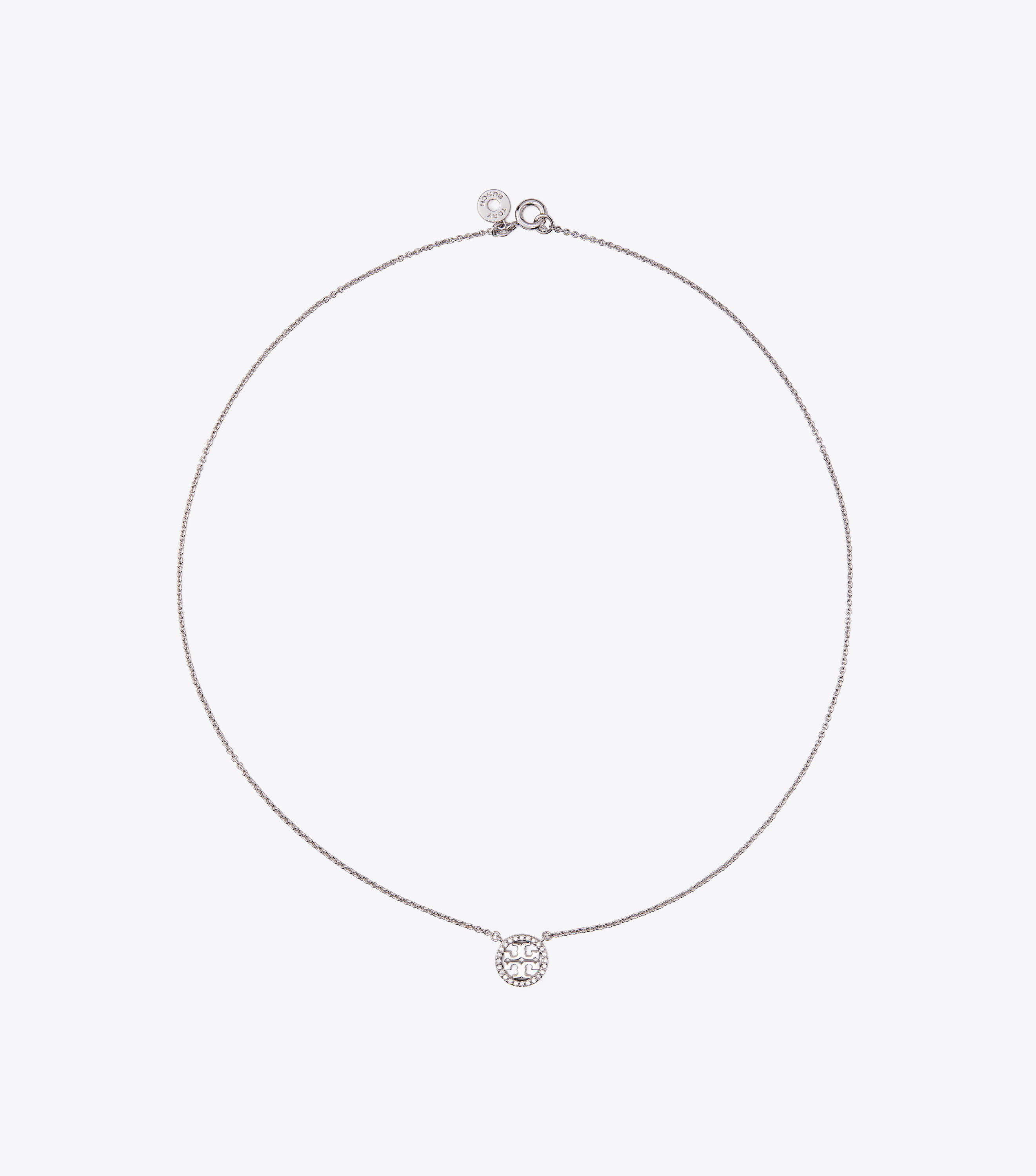 Tory burch delicate logo necklace shop