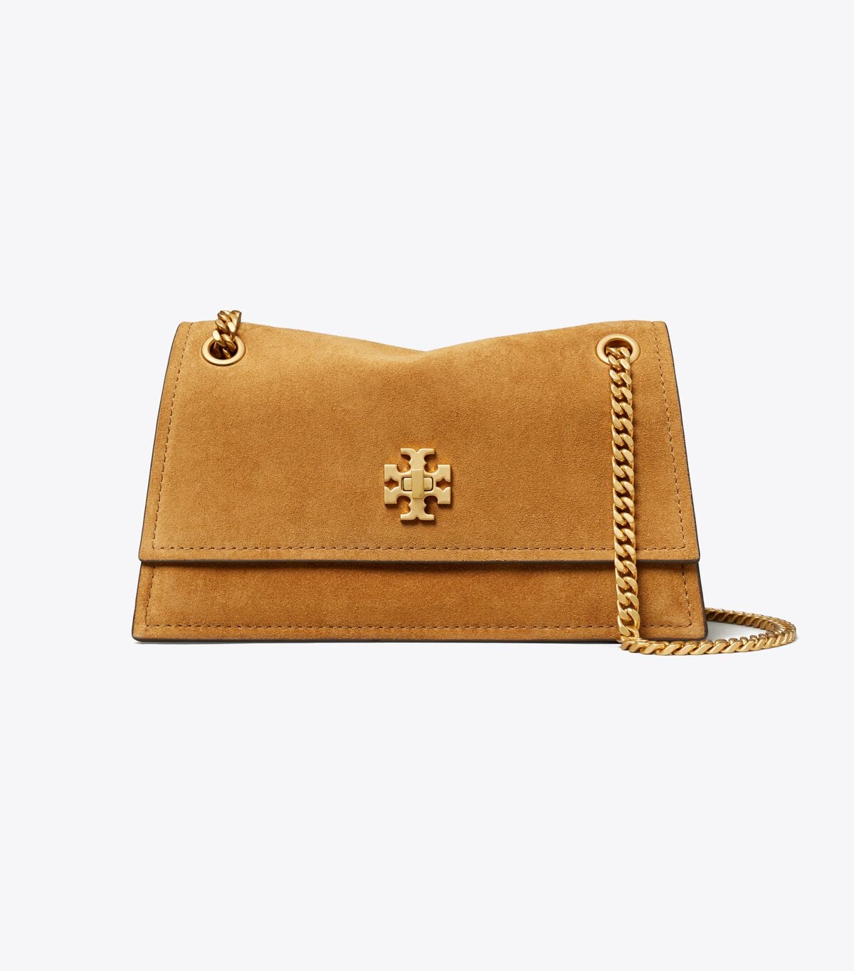 tory burch mini kira turnlock suede shoulder bag
