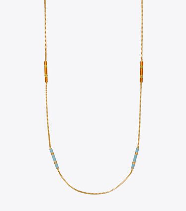 Long Kira Enamel Necklace