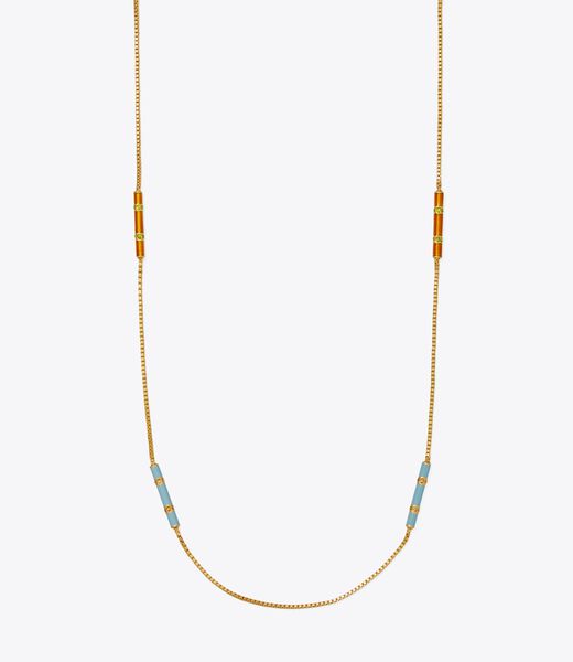 Long Kira Enamel Necklace